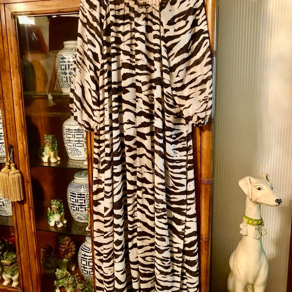 Tiger print maxi dress from H & M - Picture 6 of 8